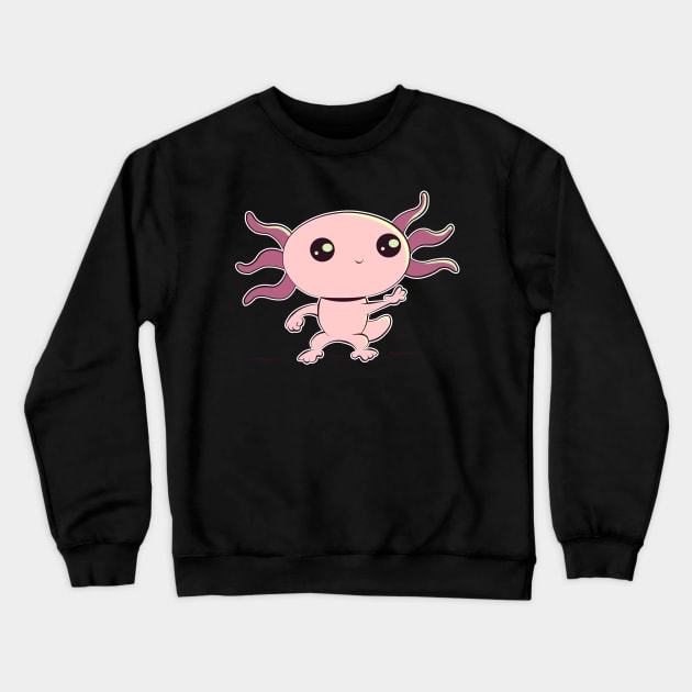 Axolotl by IAMO Crewneck Sweatshirt by IAMO